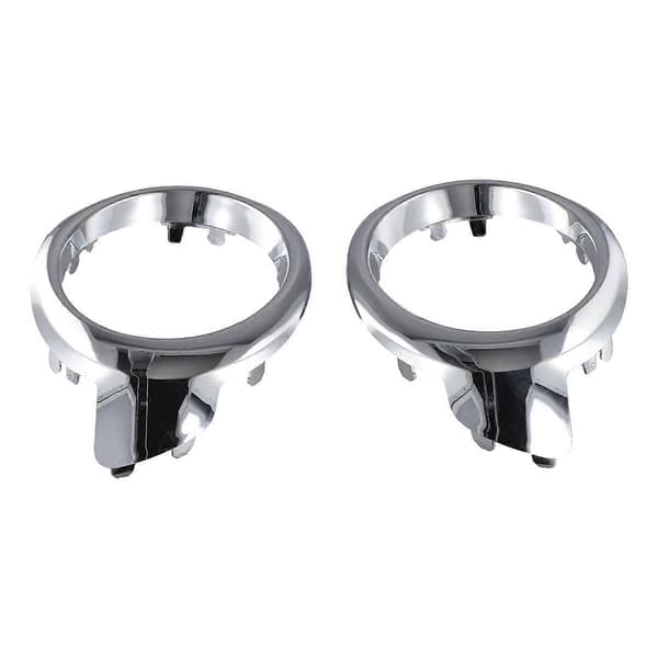 Left and Right Fog Light Frame for B9 Partner Tepee 1608323880 1608953680CJY Silver