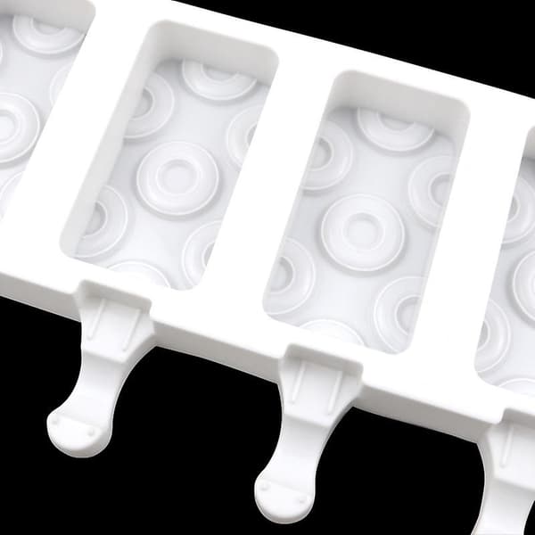 Rundmønstret Ispinneform Non-stick Silikon