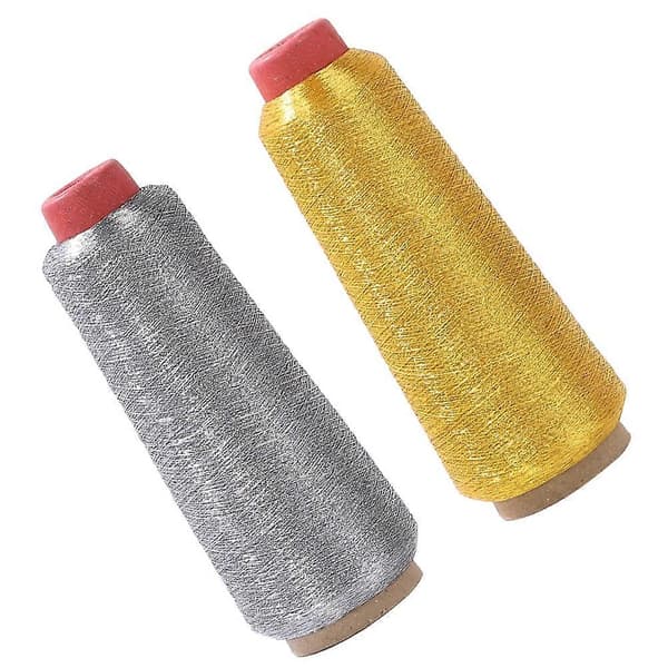 2 ruller vevd tanntråd polyestertråd symaskiner data broderitråd data broderi M