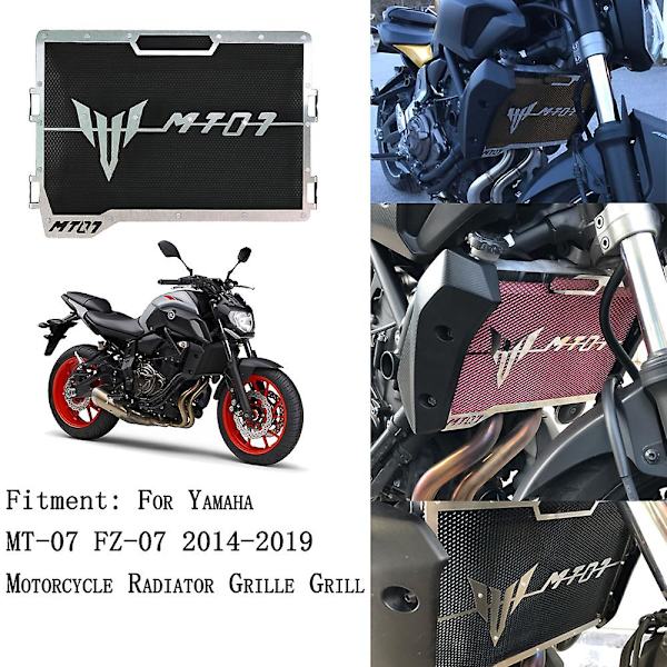 Otwoo Kylare Skyddsgaller Grillskydd Nät Fender Tillbehör för Yamaha MT-07 MT07 FZ-07 FZ07 2014 - 2019 Motorcykel Blue