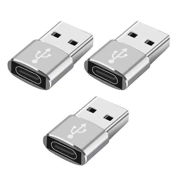 3 st USB-adapter Typ C USB-adapter Hona Hane USB-adapter USB-C USB-adapter USB C Laddningsadapter