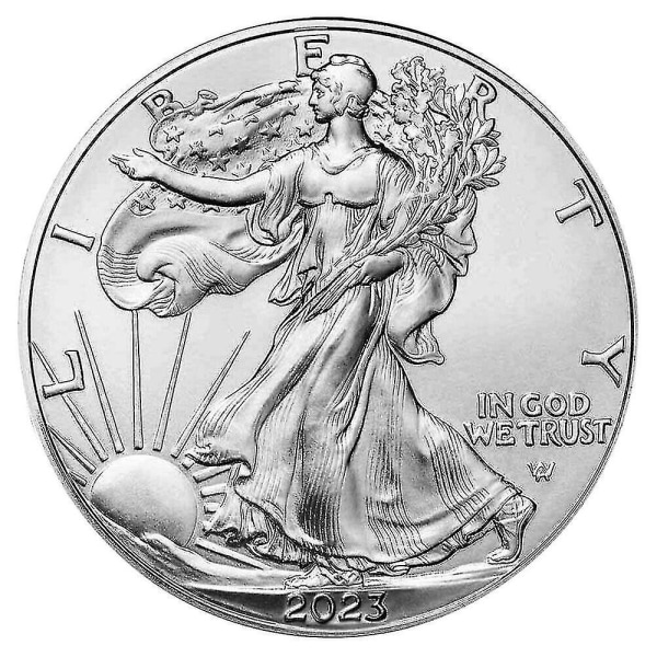 Parti på 5 - 2023 $1 American Silver Eagle 1 Oz