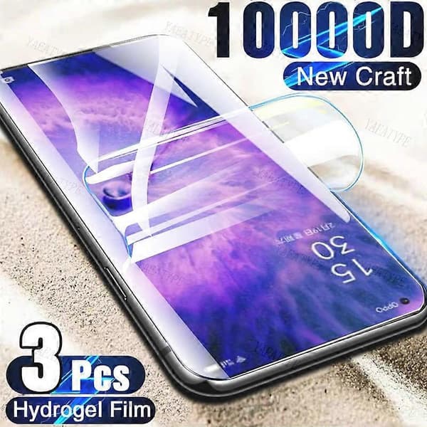 3PCS Hydrogelfilm för OPPO Reno 4 Pro 5G Skärmskydd