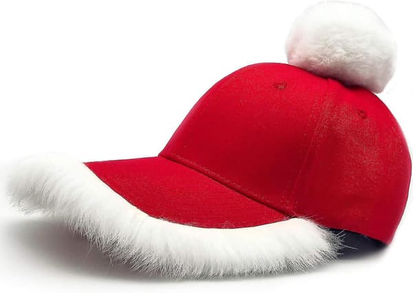 Festlig tomteluva! Rolig jul-tomteluva justerbar mode-tomtebaseballkeps-MEINI