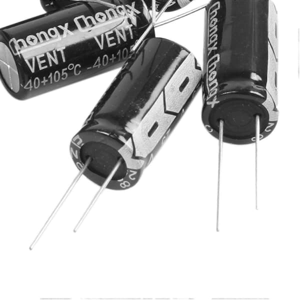 10 st 16 mm x 30 mm 6800UF 25V Polariserad Elektrolytkondensator Black