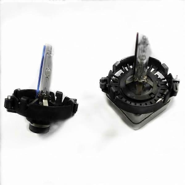 2 kpl d1s d2s d3s d4s xenon-sovitinpidike musta hid-polttimo D1S D2S -sovitinpidikepohja HID Xenon -polttimon muunninadapteri Black