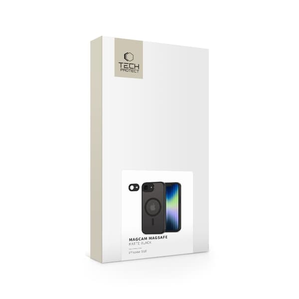 Tech-Protect iPhone 16e -kotelo MagSafe MagCam Mattamusta 70