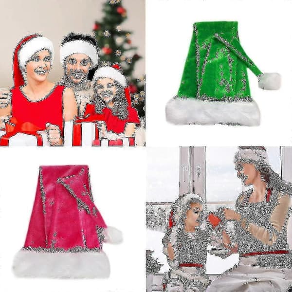 Lang Julehat Plys Julemandshat Julefrokosthat Julefrokostdekoration