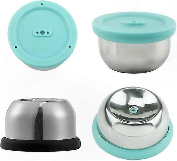 Äggpickare i rostfritt stål för råa ägg (2-pack)