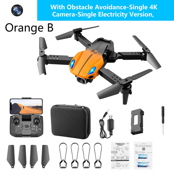 KY907 Mini Drone Foldable Obstacle Avoidance 4K Camera Quadcopter Helicopter Plane Toys for Boys