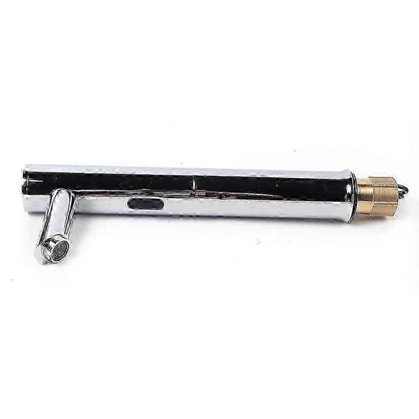 Automatisk infrarød sensorarmatur for baderomsvask Silver 32cm