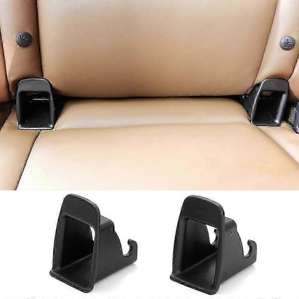 2 st Bilbarnstol ISOFIX Gränssnitt Spänne Fast Guide Spår Säkerhetsbälte Fäste Anslutning Black