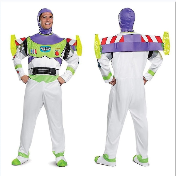 Halloween Toy Story Buzz Lightyear Cosplay Kostume Tegnefilm Dukke Scene Performance Bodysuit Voksne Kostume Heldragter xi 110