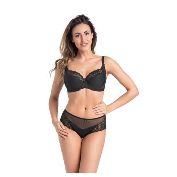 Dame-BH Svart Svart 105F