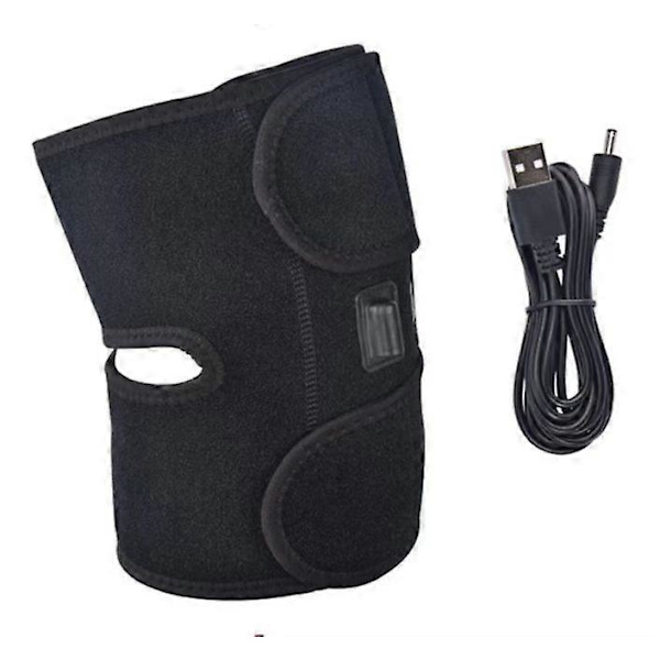 USB-lämmitteinen polvilämmitin - Musta