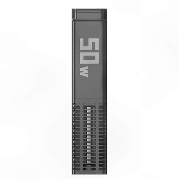 Smart digital displayvarmer for akvarier, 50W automatisk temperaturkontroll
