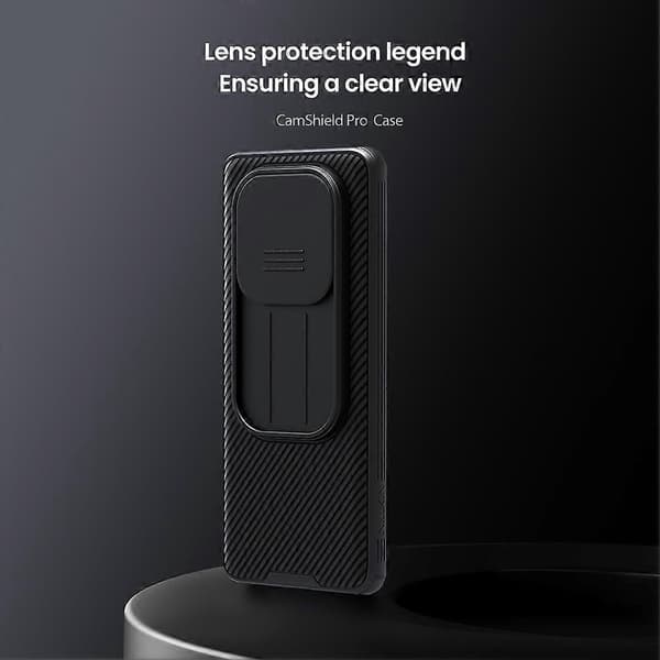 NILLKIN CamShield Pro PC-telefondeksel Black For Redmi Note 14 Pro+ 5G
