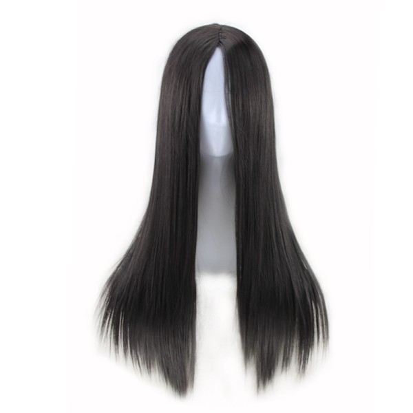 40\"/100cm Mode Lang Lige Cosplay Paryk (Sort), CJY
