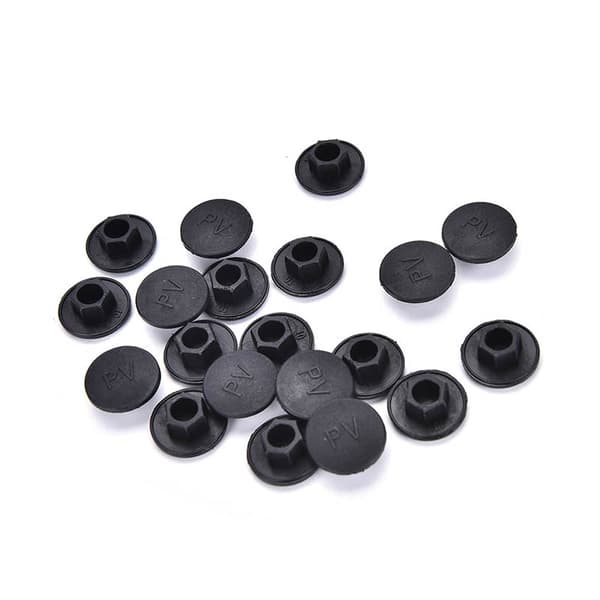 20 pcs. black hex socket head cap screws
