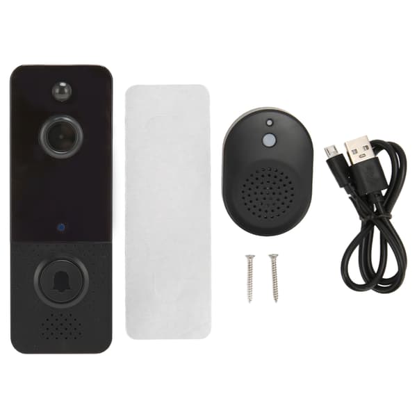 Wireless 2-Way Smart Visual Doorbell with IR Night Vision