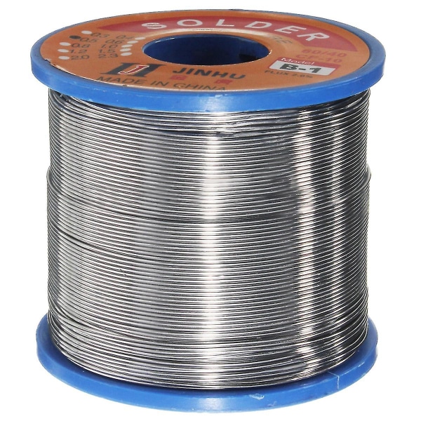 400 g 60/40 tinn blyloddetråd kolofoniumkjerne lodderull, 0,8 mm