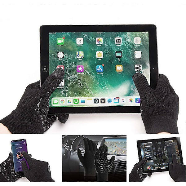 Vinter Touch Handskar CJY black universal