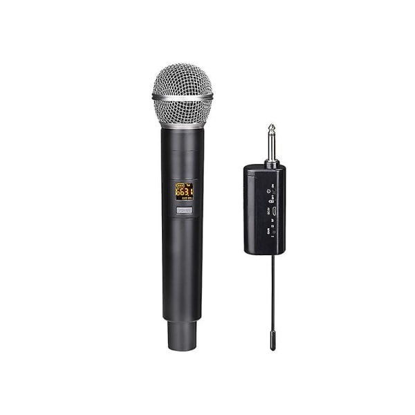 Bärbar karaoke trådlös mikrofon inomhus/utomhus sångmikrofonpresenter