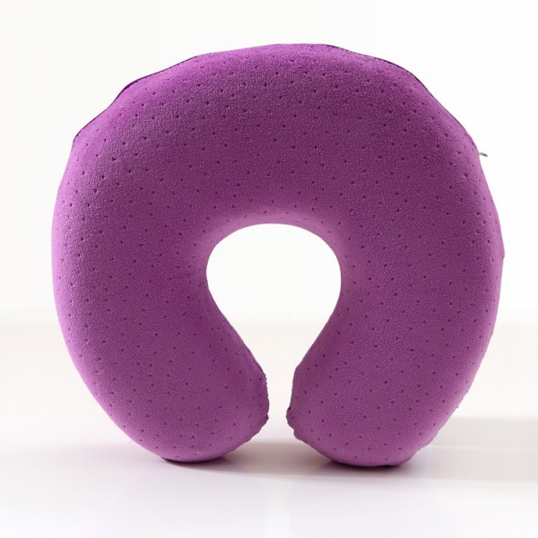 Resekudde i Memory Foam, Bekväm U-formad Resenackkudde, Stödjer Nacke och Huvud för att Lindra Trötthet