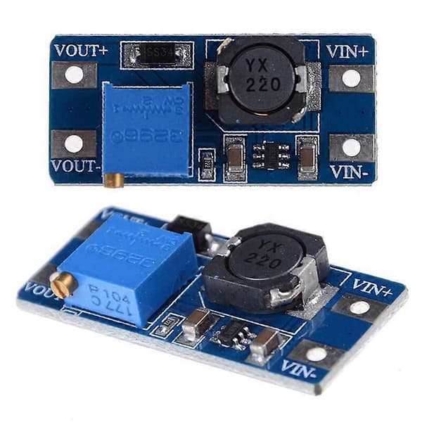 MT3608 DC-DC Boost Modul 2A Boost Strømforsyningskort Step Up Konverter