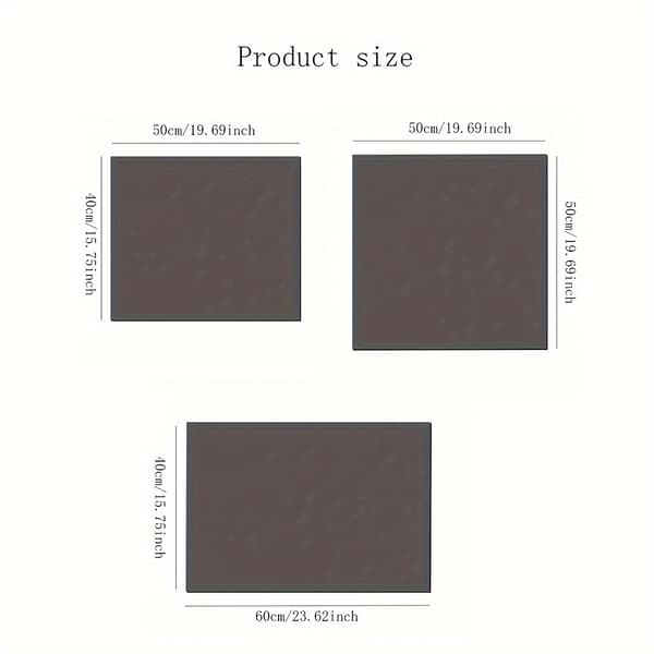 Hurtigtørrende absorberende støvdæksel til vaskemaskine, design med kiselgur Style1 50*60