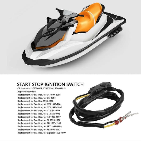 Byte av start-stopp-brytare för SeaDoo PWC-modeller GS GTS SP SPX