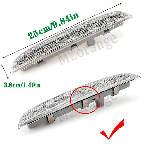 Tredje bromsljus för Mitsubishi Outlander Gf4w Gf8w 2013 2014 2015 2016 Bakre högt monterad baklykta dimljus 8334a113 Tillbehör