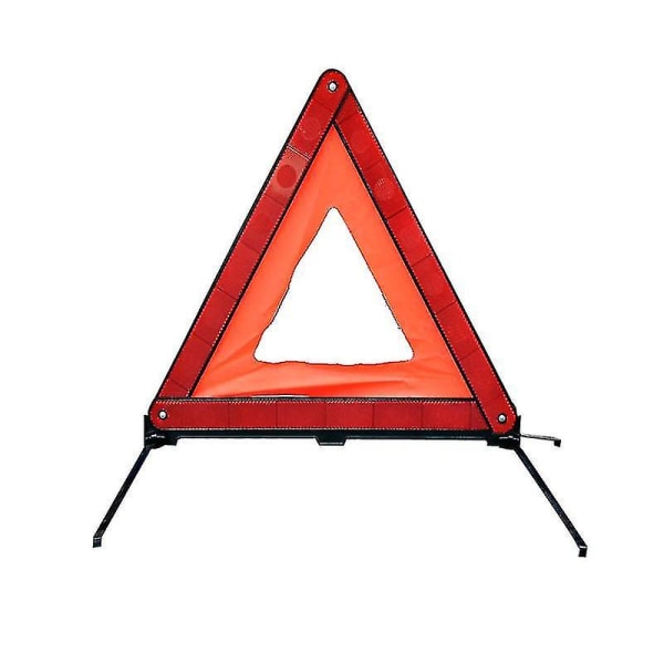 Säkerhetshjälpgrupp Säkerhetsreflexskylt för haverier vid vägkanter Vikbar (1 st, röd)