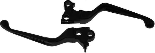 Harley Davidson Brems- og clutchhendler for Dyna Touring Softail 1996-2007 Krom Black