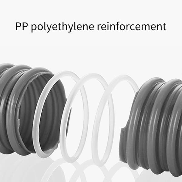 Fleksibel 70 cm/100 cm lang PVC afløbsslange, forlænget afløbsrør til badeværelsesvask og køkkenvaskinstallation 80cm