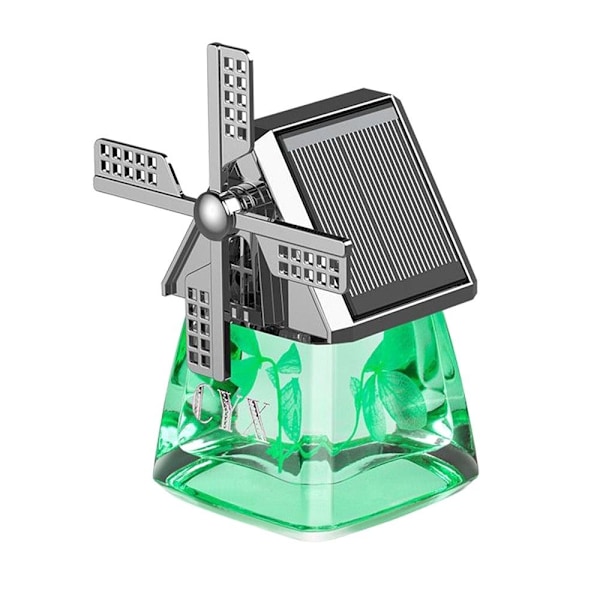 Bil Aroma Diffuser Solenergi GRØN Green