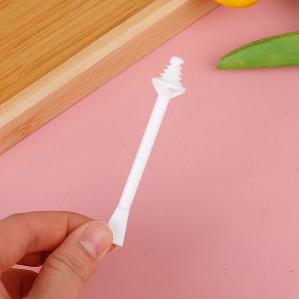 10 st Nos Wax Waxing Stick Plast Disponibel Hårborttagning Wax Smearing Stick