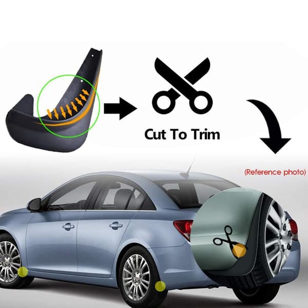 Universal Mud Flaps Splash Guards Mudguards Car Mud Flaps Auto