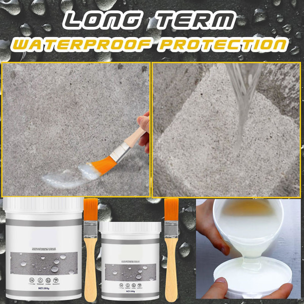 30/100/300 g Vattentätt anti-läckagemedel, effektivt vattentätt medel Toalett Anti-läckage Nano Spray Lim 300G