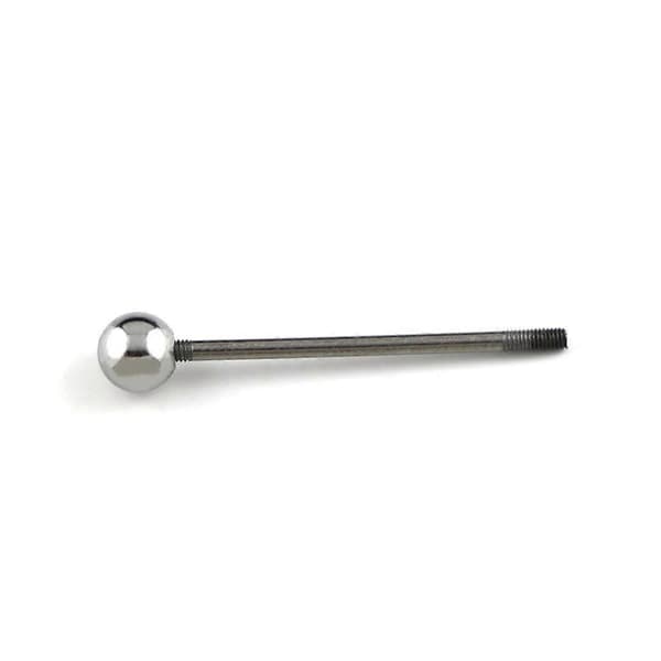 10 stk. Gadget Legg til en perle Rhinestone Lampwork Dekorativ Perle Vinflaskestopper Sinklegering Sølv Perleflaskestopper SilverBlack