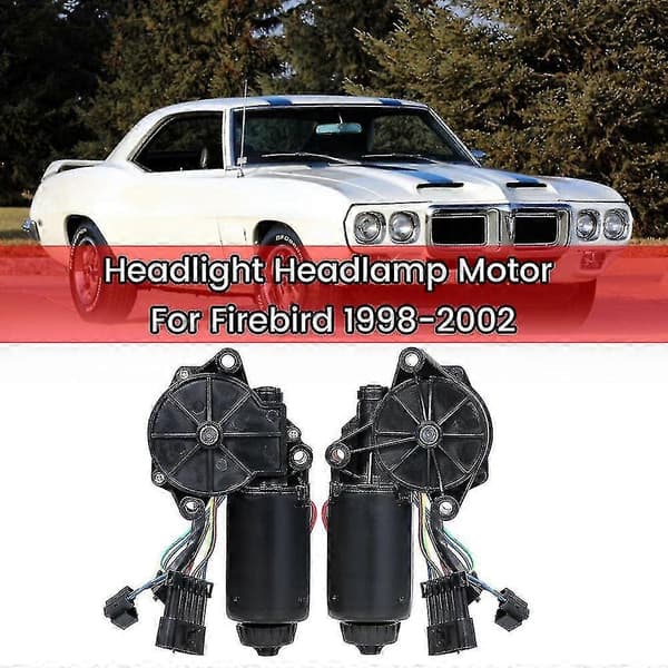 2x Bilstrålkastarmotorer för Corvette 2000-2004 Vänster Höger - I lager