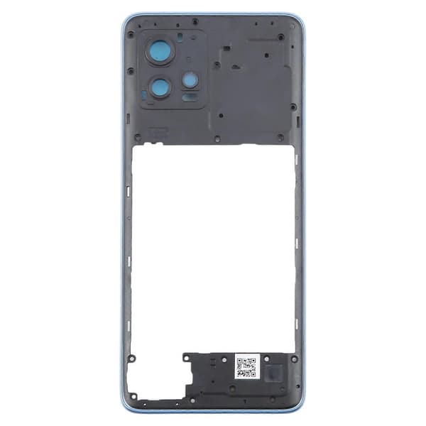 Til Motorola Moto G72 KOMPATIBEL Midterramme Bezelplade Blue