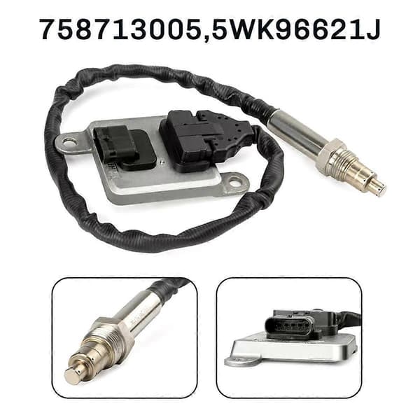 NOX SENSOR Nox oksygensensor 758713005,5WK96621J for E81 E82 E87 E88 3er E90 E91 E92 N43 5WK96621KCJY Black  Silver