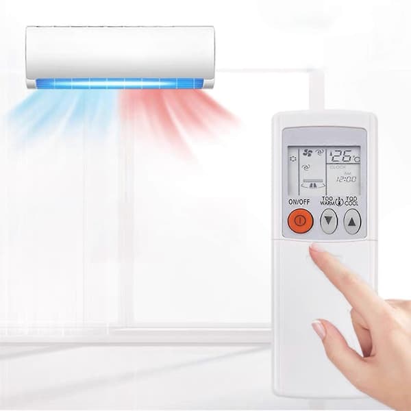 Universal fjernbetjening til aircondition til Mitsubishi Mini Split-systemer MSZ-GA35VA MUZ-A09YV MSZ-FA25VA KM05B erstatning