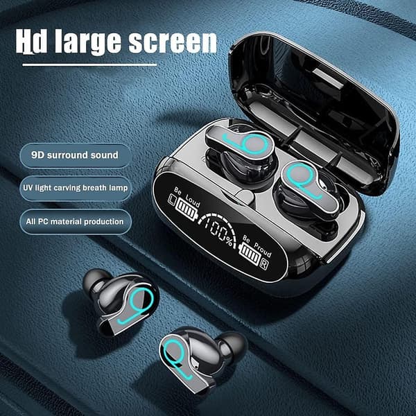 Smart digitalt display trådløst Bluetooth-headset