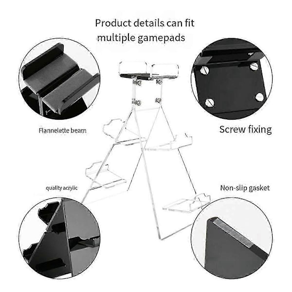 Kompatibel med spill for Switch Controller skrivebordsstativ hodetelefonlagringsstativCJY