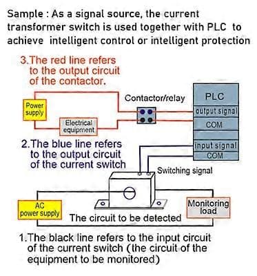 AC Current Sensing Switch Self-Powered Sensing Switch Induction Relay M3050 M3056CJY M3050