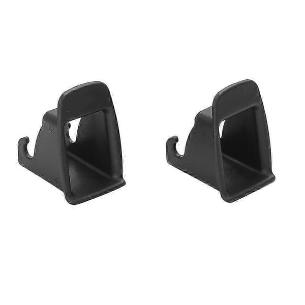 2 st Bilbarnstol ISOFIX Gränssnitt Spänne Fast Guide Spår Säkerhetsbälte Fäste Anslutning Black