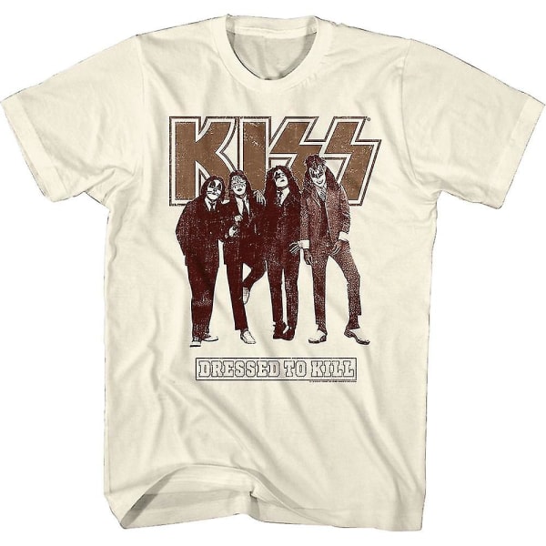 Klädd för att döda Kiss T-shirt XXXL