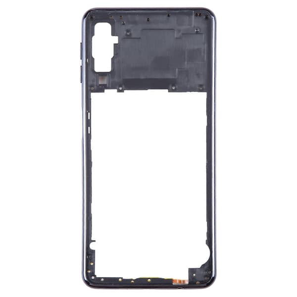 För Samsung Galaxy A7 2018 SM-A750 Mellanram Bezelplatta Black